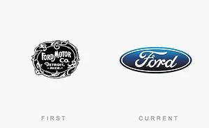 50 Famous Logos Then And Now