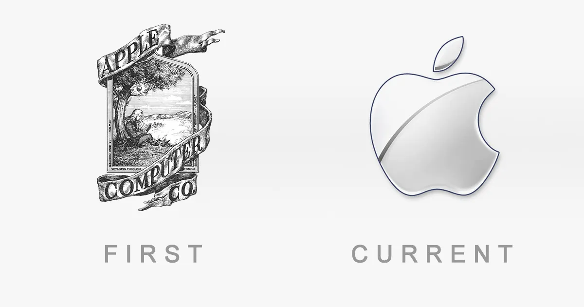 48 Famous Logos Then And Now
