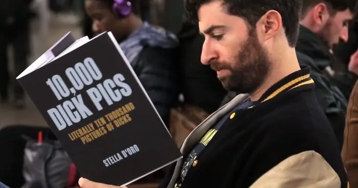 Guy Takes More Fake Book Covers Onto Subway To See How People React