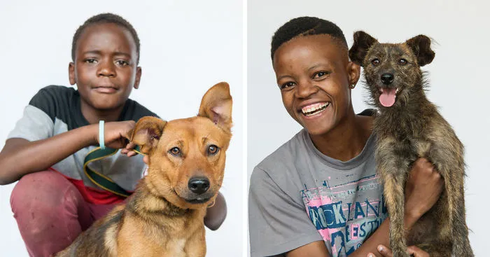 Happy Dogs And Their Owners In Alexandra, Johannesburg Prove You Don't Need Much To Make Your Pet Happy