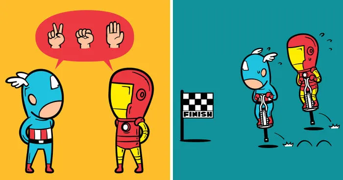 I Made A Parody Series Of Illustrations Of Characters Of Civil War Movie
