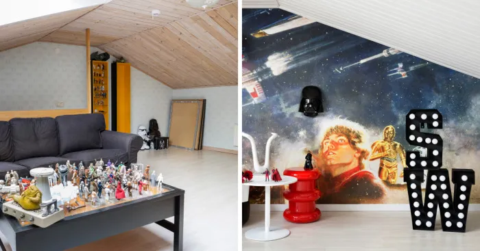 Star Wars Fan Gets A Home Makeover Fit For The Force