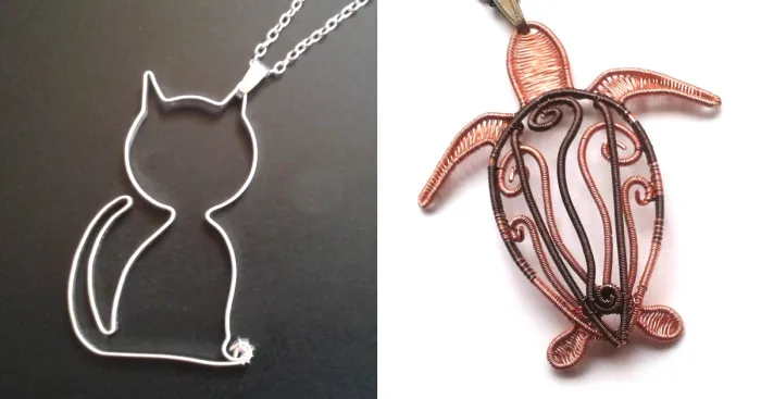 I Turn Wire Into Animal Jewelry