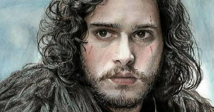 It Took Me 12 Hours To Draw Jon Snow Illustration