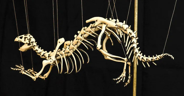 I Love To Design Dinosaur Skeletons Using Leather