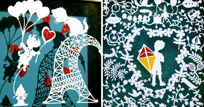 I Make Whimsical Papercuts With Characters That Will Make You Smile