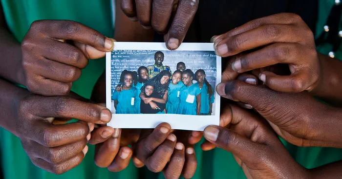 On My Trip To Gambia I Photographed Locals And Gave The Pictures As A Gift