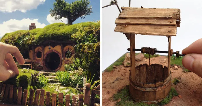 I Make Realistic Hand-Crafted Miniatures And Tiny Worlds In Dioramas