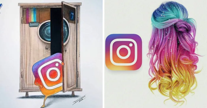 Artists' Interpretations On The Instagram's New Look