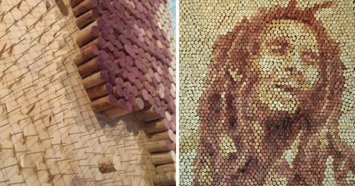 I Recycle Materials From Bars And Restaurants And Turn Them Into Works Of Art