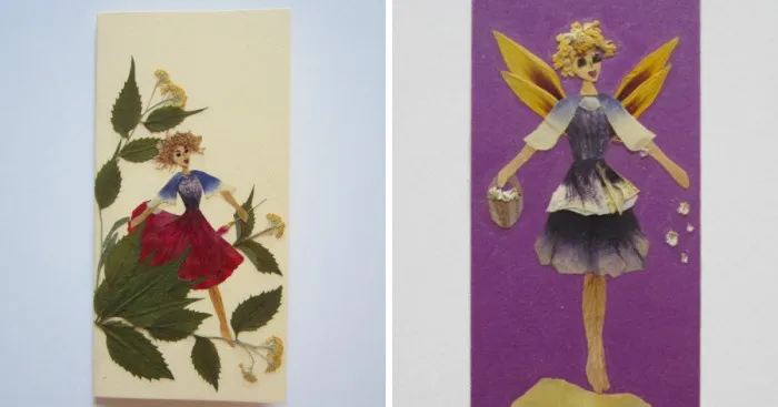 I Create Unique Cards With Dried Pressed Flowers And Herbs