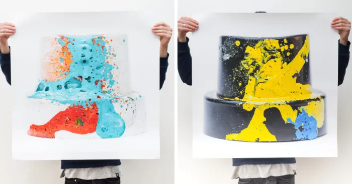 I Found Paintings On Used Graffiti Caps