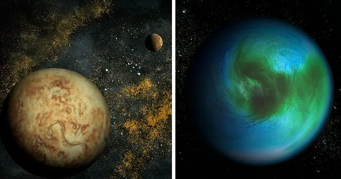 Space Scenes That I Made By Scanning Food With A Photo Scanner