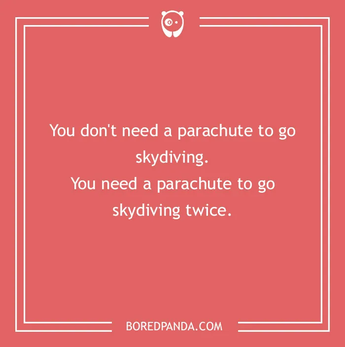 Skydiving Advice