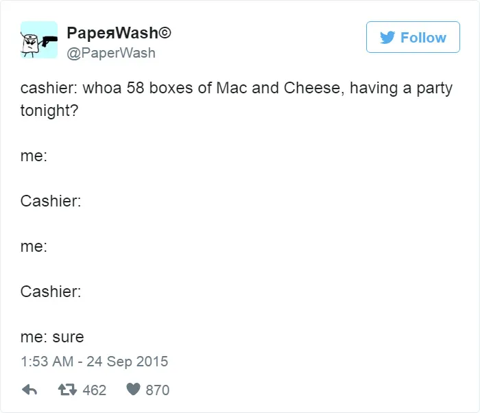 88 Of The Funniest Food Tweets Ever