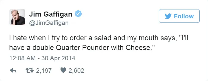 88 Of The Funniest Food Tweets Ever