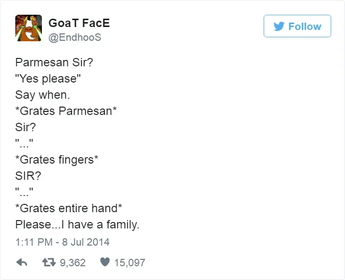 88 Of The Funniest Food Tweets Ever