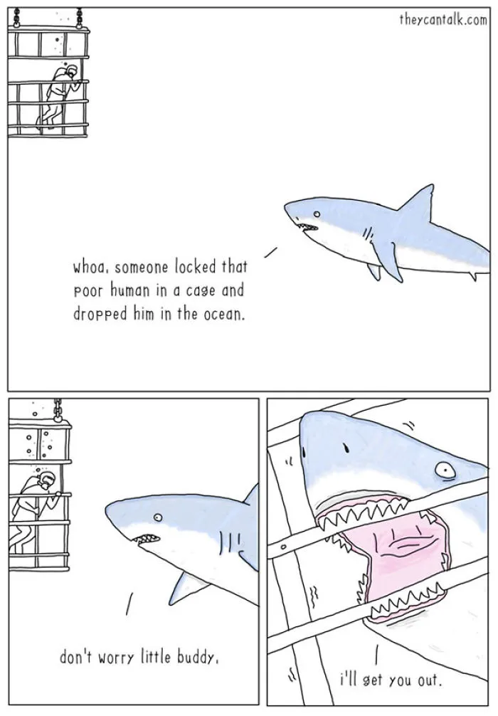 If Animals Could Talk (30 Pics)