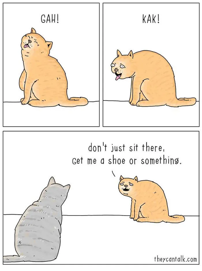 If Animals Could Talk (30 Pics)