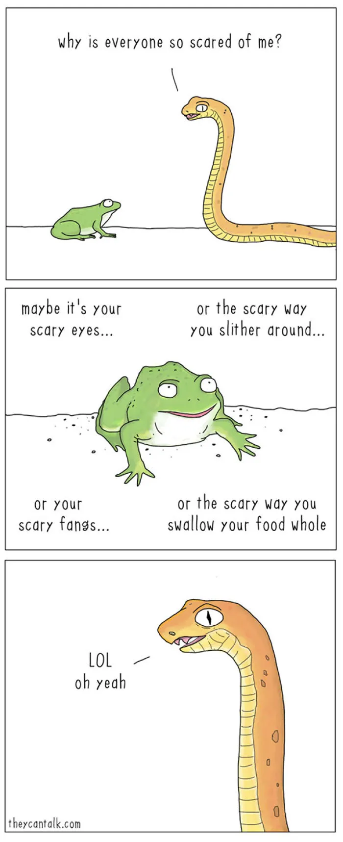 If Animals Could Talk (30 Pics)