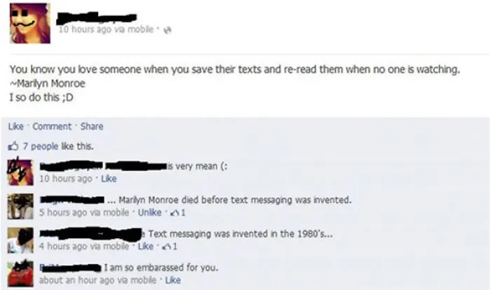 Facebook Never Fails To Amuse Me