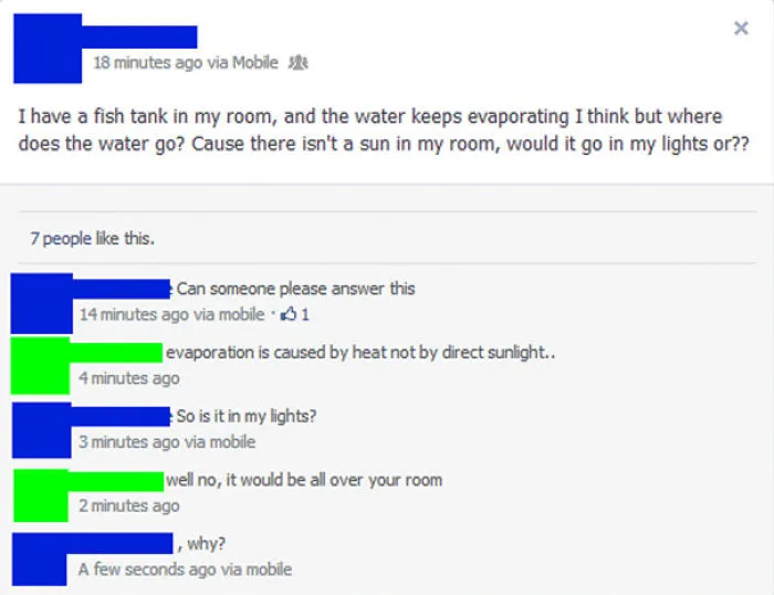 You're Right, There Isn't A Sun In Your Room