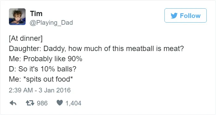 89 Of The Funniest Fatherhood Tweets Ever