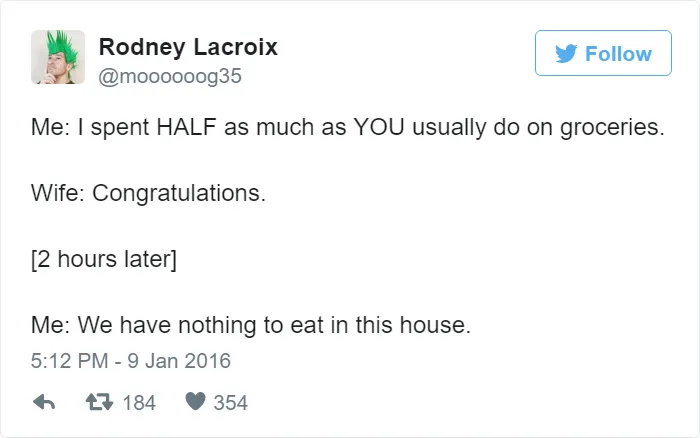75 Funny Tweets By Husbands Who Are Winning At Marriage