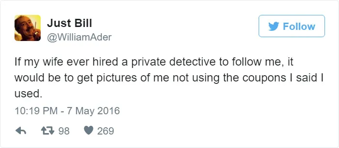 75 Funny Tweets By Husbands Who Are Winning At Marriage