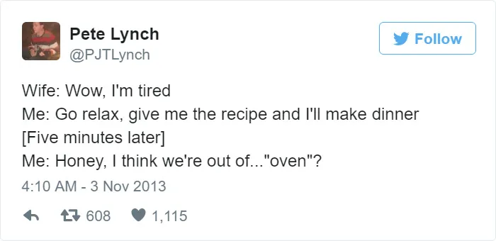 75 Funny Tweets By Husbands Who Are Winning At Marriage