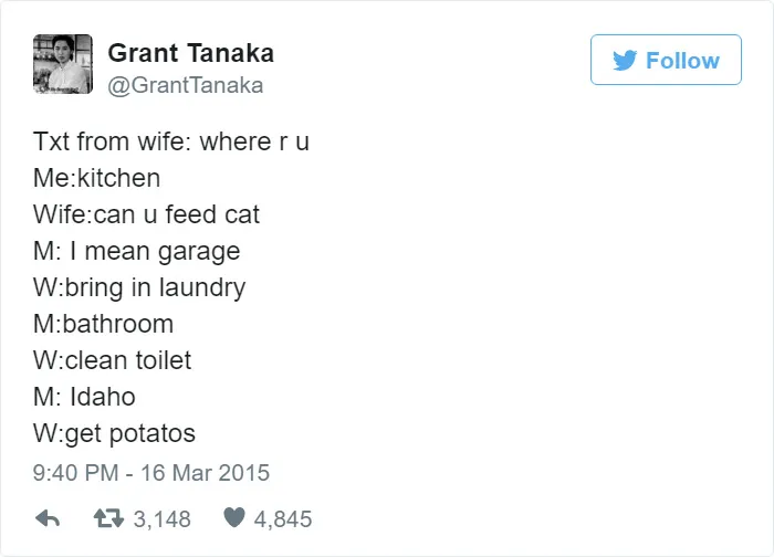 75 Funny Tweets By Husbands Who Are Winning At Marriage