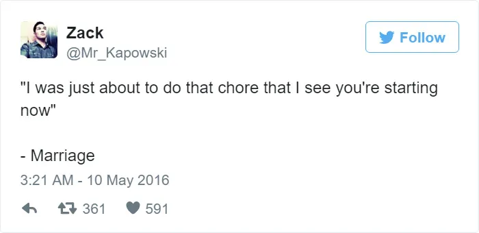 75 Funny Tweets By Husbands Who Are Winning At Marriage