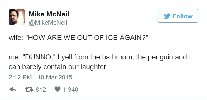 75 Funny Tweets By Husbands Who Are Winning At Marriage