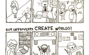 88 Comics That introverts Will Understand