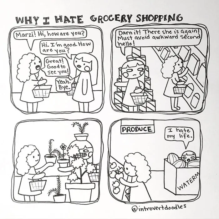 88 Comics That introverts Will Understand