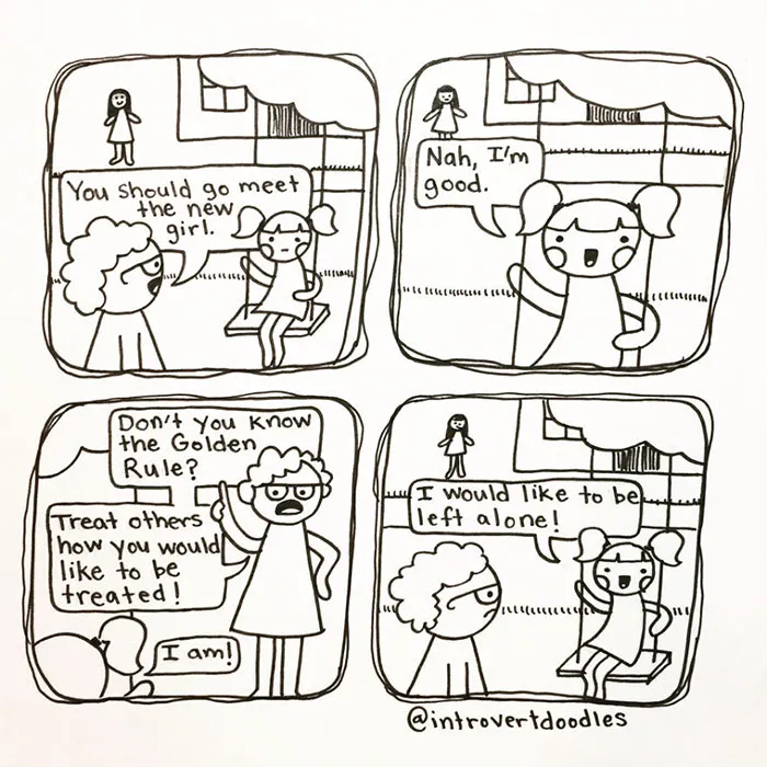 88 Comics That introverts Will Understand