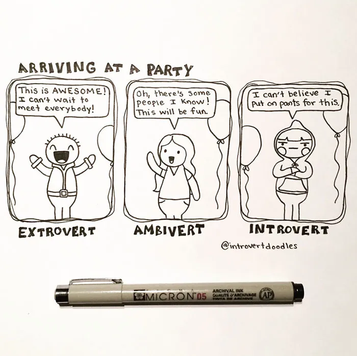 88 Comics That introverts Will Understand