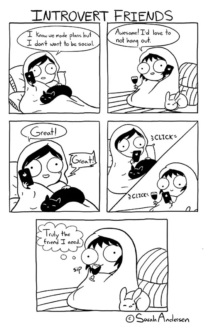 88 Comics That introverts Will Understand