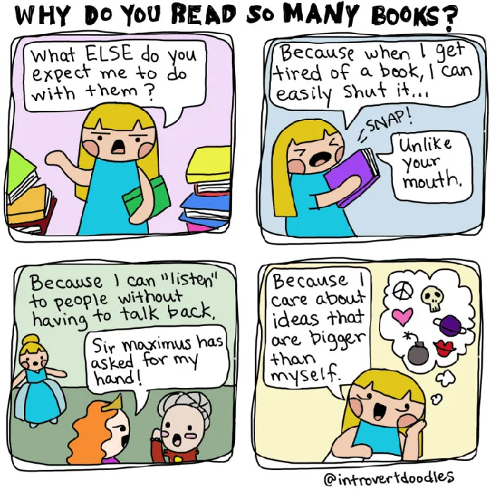 88 Comics That introverts Will Understand