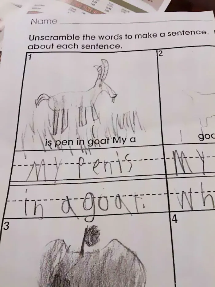 My Goat Is In A Pen