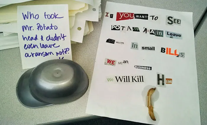 I Work At A Cut-Throat Office