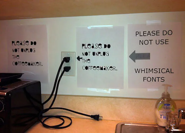 Why The Font