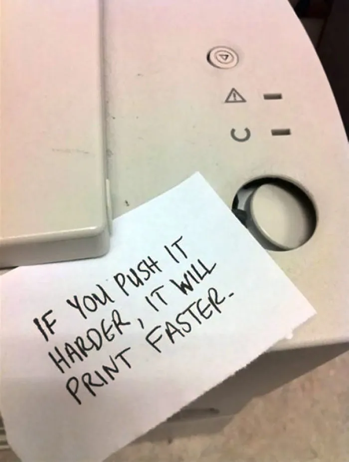 This Sarcastic Advice In The Office