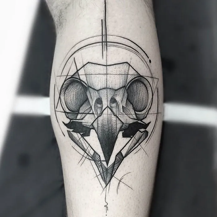 Sketch Tattoos By Frank Carrilho Show The Beauty Of Imperfection
