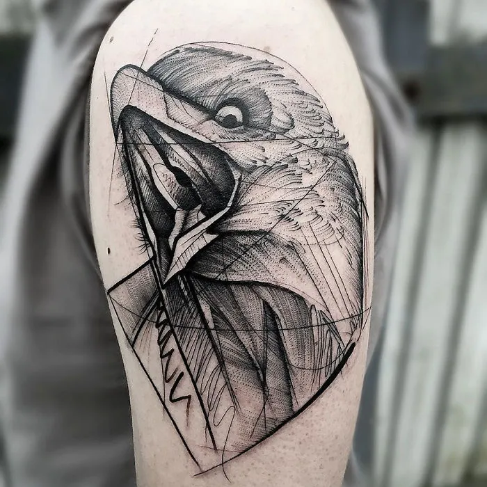Sketch Tattoos By Frank Carrilho Show The Beauty Of Imperfection