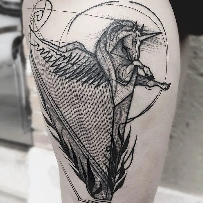 Sketch Tattoos By Frank Carrilho Show The Beauty Of Imperfection