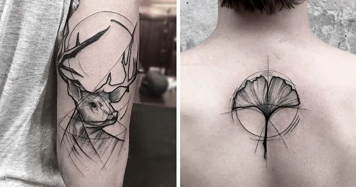 Sketch Tattoos By Frank Carrilho Show The Beauty Of Imperfection