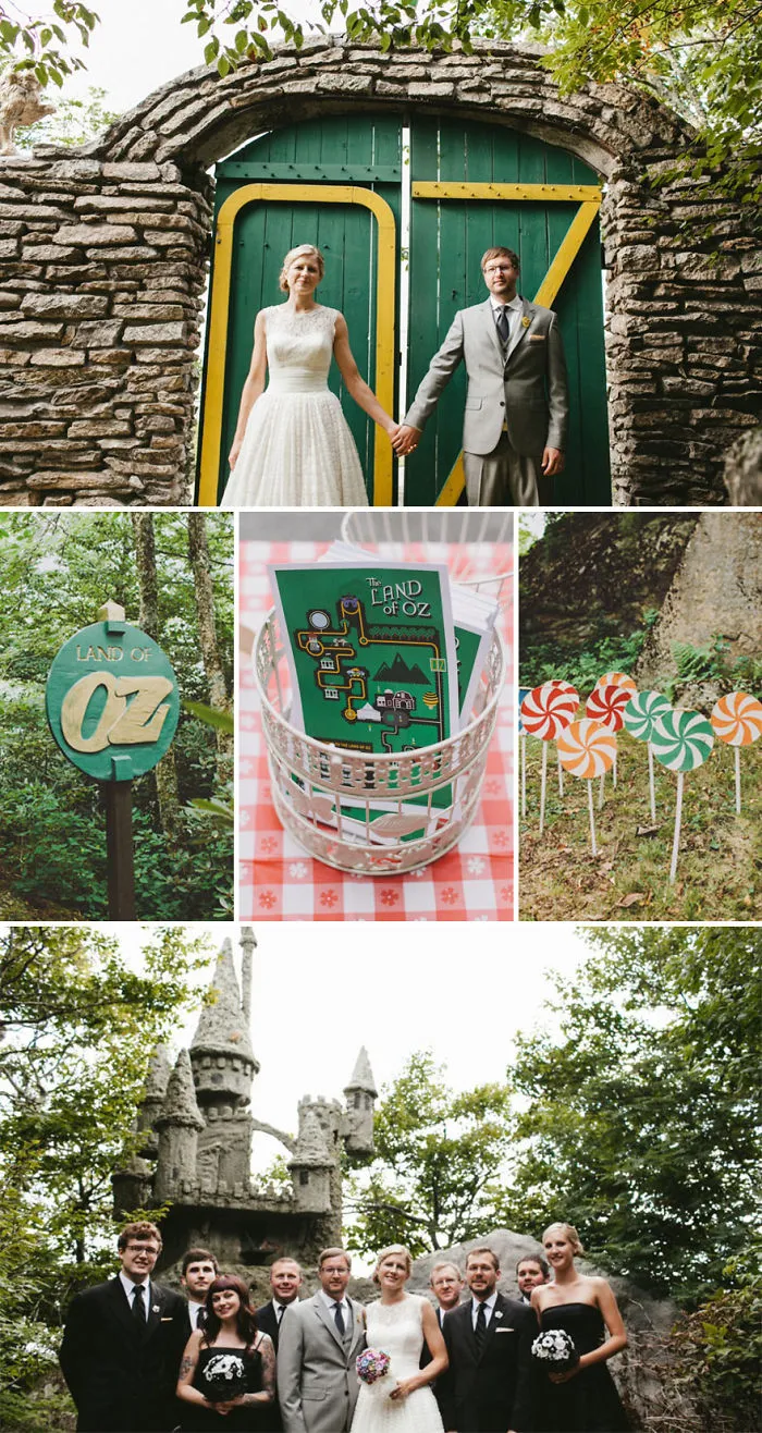 Wizard Of Oz Themed Wedding