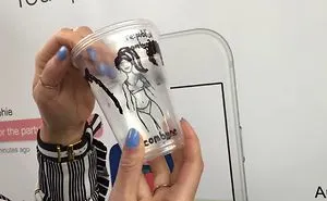 I'm Creating Outfits By Drawing On Cups