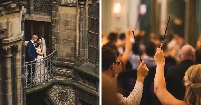 This Harry Potter Wedding Was Pure Magic